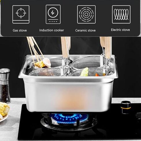 مجموعة طباخ المعكرونة من الفولاذ المقاوم للصدأ ، مجموعة إدراج مع مخزونات المقسم والمصفاة ، المطبخ المنزلي ، وعاء الحساء ، وعاء الباخرة المطعم ، وأدوات طبخ المعكرونة in Kuwait