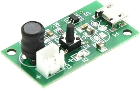 Micro USB Humidifier Spray Module DIY kit Mist Maker and Driver Circuit Board Fogger Atomization Film Atomizer Sheet in Saudi Arabia
