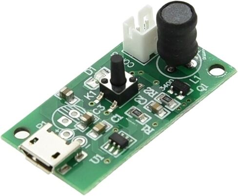 Micro USB Humidifier Spray Module DIY kit Mist Maker and Driver Circuit Board Fogger Atomization Film Atomizer Sheet in Saudi Arabia