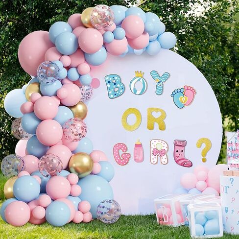 غطاء خلفي دائري 7.2 قدم غطاء قوس جولة أبيض وعلامة صائق الطفل - غطاء خلفي دائرة دائرة قابلة للتعديل لحفلة عيد الميلاد ، دش الطفل ، زينة الزفاف in Kuwait