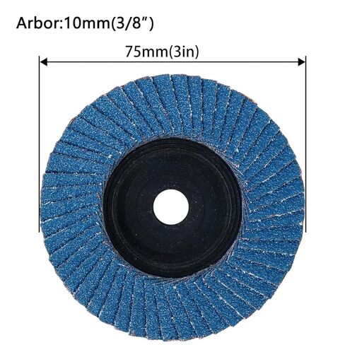 10 PC 3 بوصة عمود 3/8 قرص رفرف الطحن 120 الحصى in Kuwait