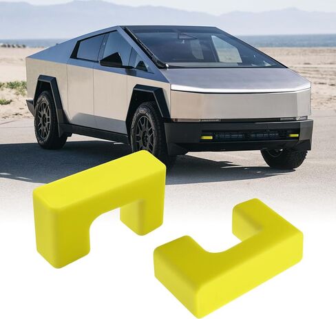 أغطية خطاف السحب تناسب Tesla Cybertruck 2024 2025 ، غطاء Hitch Front Artived Car Tow Hooks متوافقة مع ملحقات Tesla Cybertruck 2025 2024 (أحمر) in Kuwait
