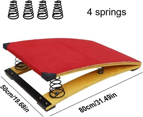 High Jump Spring Board Kids Teens Springboard Stable & Anti Spring Board Poard Poard Equipment مع 4 Springs for Home Gym School Handing Practice Project Pringboard in Saudi Arabia