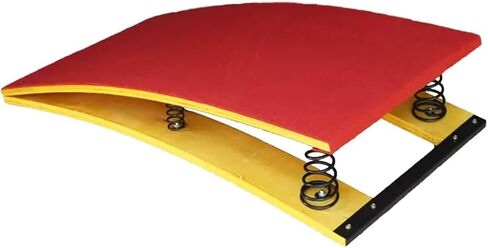 High Jump Spring Board Kids Teens Springboard Stable & Anti Spring Board Poard Poard Equipment مع 4 Springs for Home Gym School Handing Practice Project Pringboard in Saudi Arabia