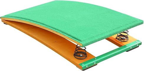 High Jump Spring Board With Steel Frame Curved Spring Board with Crash Protection Mats Suitable for Use in Schools and Sports Clubs Gymnastics Vault 120 * 60cm Landing practice art project assisted sp in Kuwait