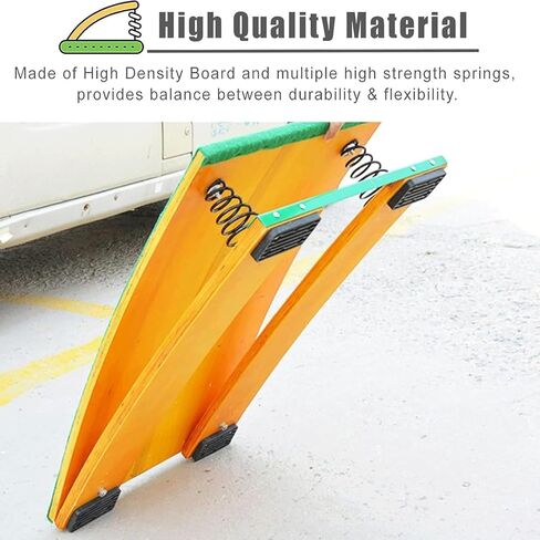 High Jump Spring Board With Steel Frame Curved Spring Board with Crash Protection Mats Suitable for Use in Schools and Sports Clubs Gymnastics Vault 120 * 60cm Landing practice art project assisted sp in Kuwait