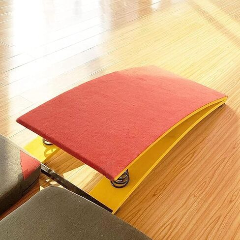 TIST High Jump Spring Board Kids 2 Springs Vault Equipment Home/School/Gym/Playroom Spring Boards Little Gymnast Springboards Practice Practice Project Plingboard (Red) in Saudi Arabia