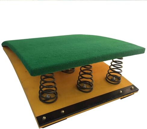 High Jump Spring Board Jumping Aid Equipment Spring Board for Flip Gymnastics Vaulting High/Long Jump Athletic Field Elastic Board Load 242lbs / 110kg Wushu Training Supplies Landing practice art proj in Kuwait