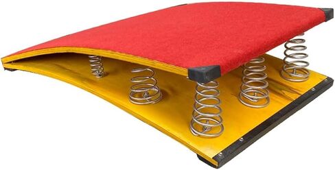 TIST High Jump Spring Board Heavy Duty Wood Spring Board with Steel Spring & Jump Pad Equipment for Home Shcool Training Landing Practice Art Project Assisted Springboard in Saudi Arabia