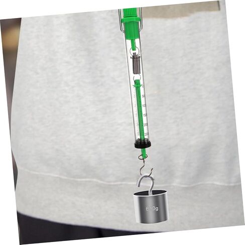 Amosfun 2pcs Dring Dynamometer مع مقياس سعة 2.5 كجم ميكانيكي لأداة مختبر تجارب الفيزياء والاستخدام التعليمي لون عشوائي in Saudi Arabia