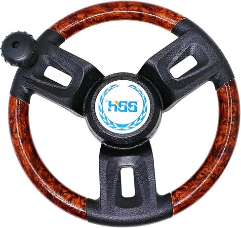 عجلة قيادة القارب العالمي مع مقبض M-Size مقبض 13-1/2 " in Kuwait