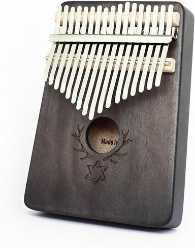 Kalimba For Beginners 17-note Thumb Piano Kalimba Instrument Finger Piano Hand-plucked Piano Portable 17 Key Thumb Piano(Style 7) in Kuwait