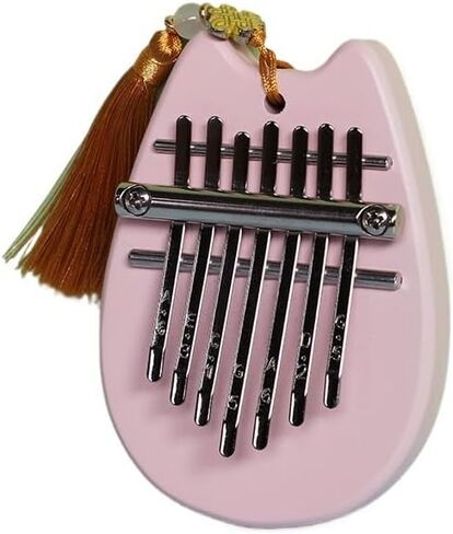 Kalimba For Beginners Medium 8-tone Mini Thumb Piano Kalimba Mini Finger Piano Kabarin Beginner Portable Musical Instrument(Style 4) in Kuwait