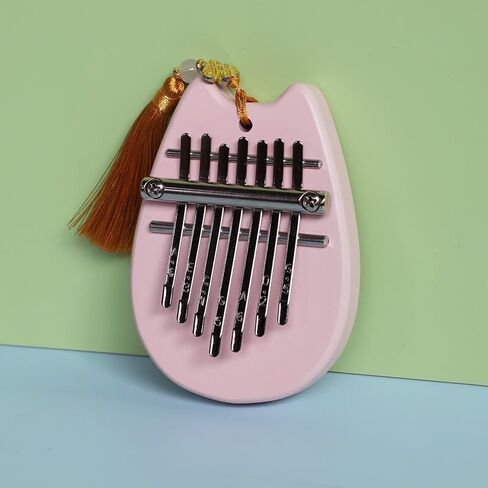 Kalimba For Beginners Medium 8-tone Mini Thumb Piano Kalimba Mini Finger Piano Kabarin Beginner Portable Musical Instrument(Style 4) in Kuwait