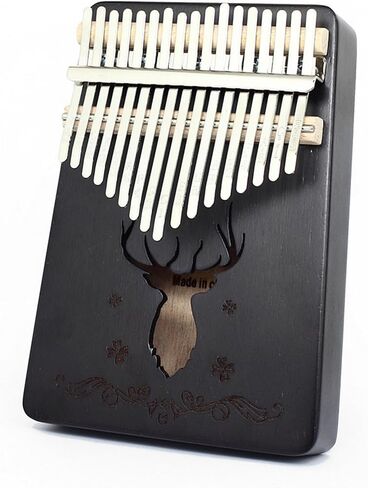 Kalimba For Beginners 17-note Thumb Piano Kalimba Instrument Finger Piano Hand-plucked Piano Portable 17 Key Thumb Piano(Style 7) in Kuwait