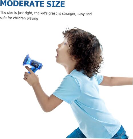Toyandona Boys and Girls Mini Megaphone Voice Changer Toy Lightweight Plastic Abplifier للأطفال in Saudi Arabia