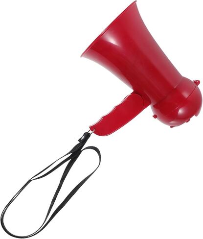 Happyyami Portable Handheld Megaphone with Volume Ergonomic Grip and Recording Function Lightweight Cheer Speaker for Events and Crowds in Saudi Arabia