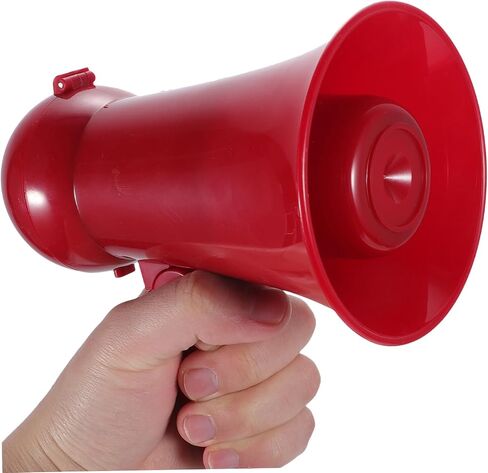 Happyyami Portable Handheld Megaphone with Volume Ergonomic Grip and Recording Function Lightweight Cheer Speaker for Events and Crowds in Saudi Arabia