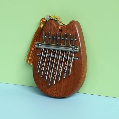 Kalimba For Beginners Medium 8-tone Mini Thumb Piano Kalimba Mini Finger Piano Kabarin Beginner Portable Musical Instrument(Style 4) in Kuwait