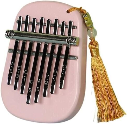 Kalimba For Beginners Medium 8-tone Mini Thumb Piano Kalimba Mini Finger Piano Kabarin Beginner Portable Musical Instrument(Style 4) in Kuwait