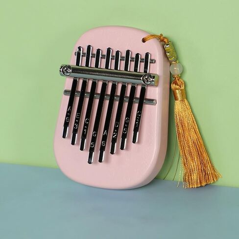 Kalimba For Beginners Medium 8-tone Mini Thumb Piano Kalimba Mini Finger Piano Kabarin Beginner Portable Musical Instrument(Style 4) in Kuwait