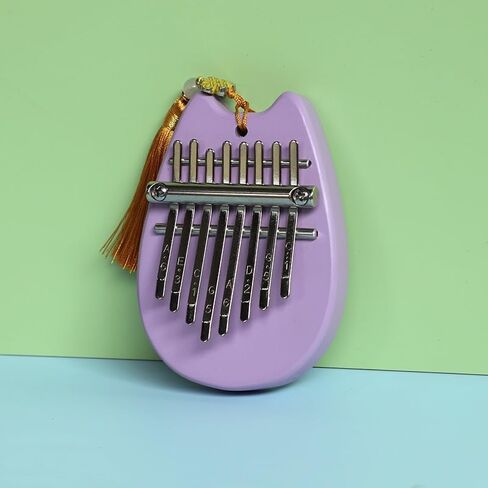 Kalimba For Beginners Medium 8-tone Mini Thumb Piano Kalimba Mini Finger Piano Kabarin Beginner Portable Musical Instrument(Style 4) in Kuwait
