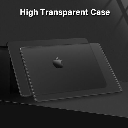 Moseso متوافق مع MacBook Air Case 13 بوصة 2025 2024 2023 2022 M4 A3240 M3 A3113 M2 A2681 ، غلاف مفاتيح أصلي مريح للغاية وغطاء لوحة مفاتيح ملونة مطابقة ، in Kuwait