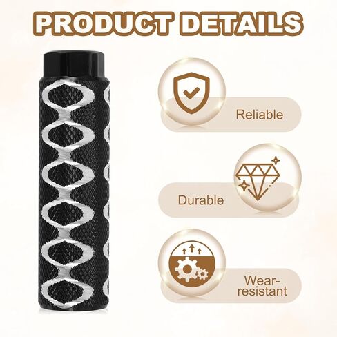 PATIKIL Bike Pegs Fit Axles, Aluminum Alloy Anti-Skid Lead Foot Bicycle Peg Back Seat Stands with Circle for BMX Mountain Dirt Bike Cycling Rear Stunt Pegs in Saudi Arabia