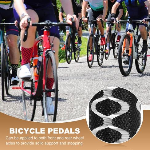 PATIKIL Bike Pegs Fit Axles, Aluminum Alloy Anti-Skid Lead Foot Bicycle Peg Back Seat Stands with Circle for BMX Mountain Dirt Bike Cycling Rear Stunt Pegs in Saudi Arabia