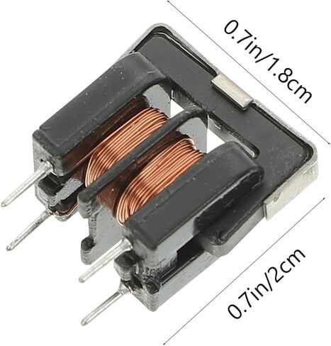 10pcs Common Mode Inductor Filter UU9 7x8mm 10mH Choker for Electrical Noise Suppression Suitable for Automotive and Electrical Applications in Saudi Arabia