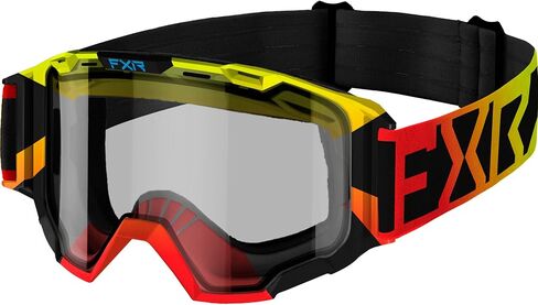 FXR Youth Maverick Clear Snowmobile Goggles Dual-Pane Anti-Fog Anti-Scratch-Ignition in Saudi Arabia