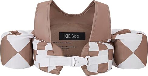 KIDSco Swim Vest for Kids 30-50 lbs. A Puddle Jumper Swimming Float Aid with Shoulder Straps and Arm Water Wings. for Boys and Girls Aged 2-6 in Saudi Arabia