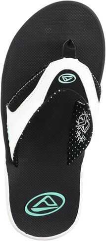 Reef Women's Fanning Flip-Flop, Aloe Wash Suede, 8 in Saudi Arabia