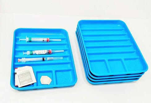 Medical, Dental, Medication, Syringe Tray (Set of 8) in Saudi Arabia