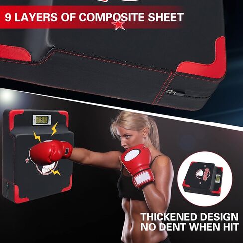 Hoteam Boxing Tester Force Force Sensor قابلة للتعديل معدات التدريب على الملاكمة الجدار الملاكمة الملاكمة الجدار الجدار الجدار. in Saudi Arabia