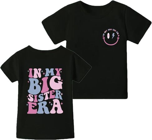 Big Brother Shirts Cotton Toddler Boys Cool Big Bro Club T-Shirt Promoted to Big Brother Announcement Tees in Kuwait