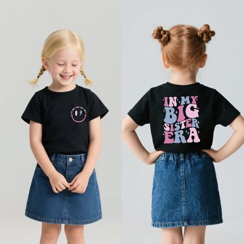 Big Brother Shirts Cotton Toddler Boys Cool Big Bro Club T-Shirt Promoted to Big Brother Announcement Tees in Kuwait
