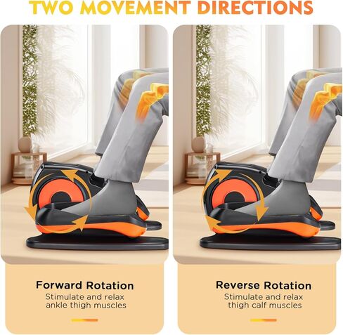 Under Desk Elliptical Machine, Electric Ellipse Leg Exerciser As Seen On TV with 12 Speed for Seniors,Portable Foot Leg Exerciser, Mini Seated Pedal Exerciser for Home Office in Kuwait