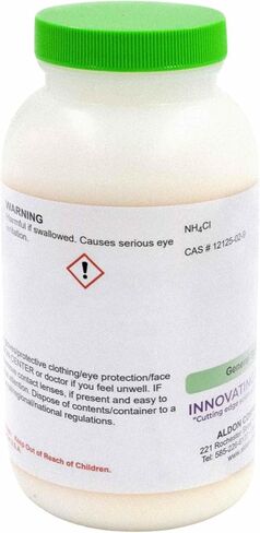 Aldon Innovating Science Ammonium Chloride ، Dinular ، 500G - Getting Grade - ممتاز للتجارب الكيميائية أو الكيمياء الحيوية - المجموعة الكيميائية المنسقة in Kuwait