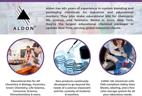Aldon Innovating Science Ammonium Chloride ، Dinular ، 500G - Getting Grade - ممتاز للتجارب الكيميائية أو الكيمياء الحيوية - المجموعة الكيميائية المنسقة in Kuwait