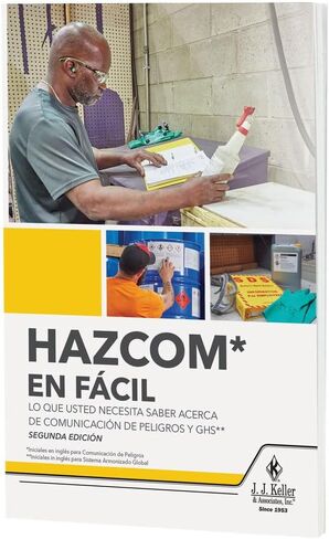 2024 جعل Hazcom كتيب أسهل ، الإصدار الثاني ، PerfectBound ، 5.25 "x 8.25" ، English ، J. J. Keller & Associates ، Inc. in Saudi Arabia