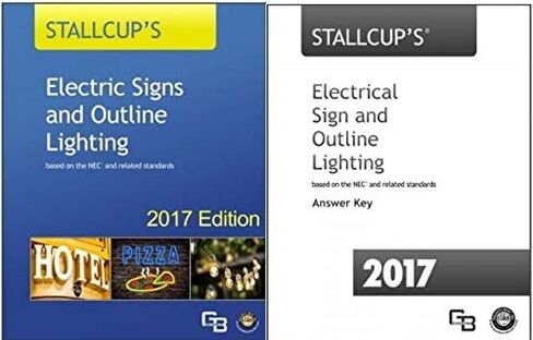 Electrical Sign and Outline Lighting Book 2017 + Answer Key in Saudi Arabia