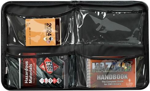 المواد الخطرة HANDBOOK KIT & Portfolio - تشمل حزمة مرجعية سائق الشاحنة ERG ، والمواد الخطرة ، و HASMAT لسائقي CMV ، J. J. Keller & Associates ، Inc. in Saudi Arabia