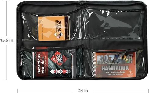 المواد الخطرة HANDBOOK KIT & Portfolio - تشمل حزمة مرجعية سائق الشاحنة ERG ، والمواد الخطرة ، و HASMAT لسائقي CMV ، J. J. Keller & Associates ، Inc. in Saudi Arabia