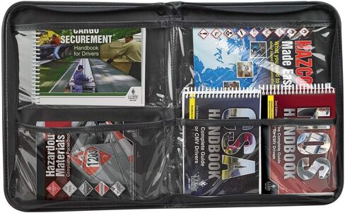 J. J. Keller ، Premium CMV Handbook Kit and Portfolio: Cargo Securement ، CSA ، المواد الخطرة ، اتصالات المخاطر ، وساعات الخدمة in Saudi Arabia