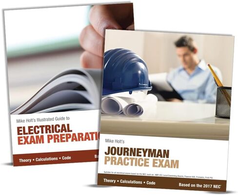 Mike Holt's 2017 Excloy Exampation Book & Journeyman محاكاة الامتحان in Saudi Arabia