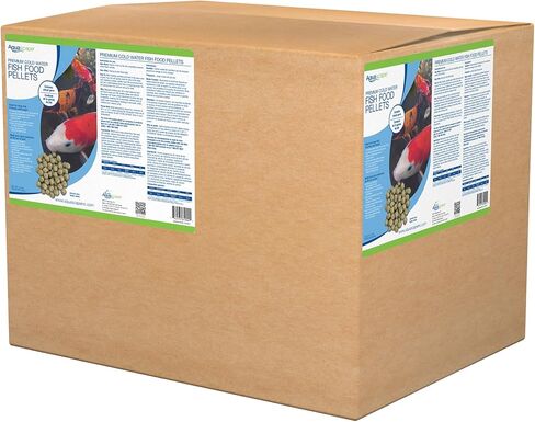 Aquascape 81004 Premium Cold Water Fish Food Pellets for Large Pond Fish, Large Pellet, 44 Pounds in Saudi Arabia