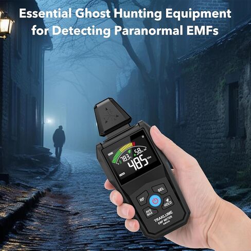 كاشف إشعاع عداد الكشف عن EMF لـ Home Digital EMF Reader لإشعاع التردد الراديوي 5-في 1 EMF Meter لمختبر EMF للإشعاع الكهرومغناطيسي لمعدات صيد أشباح الهاتف الخليوي in Kuwait