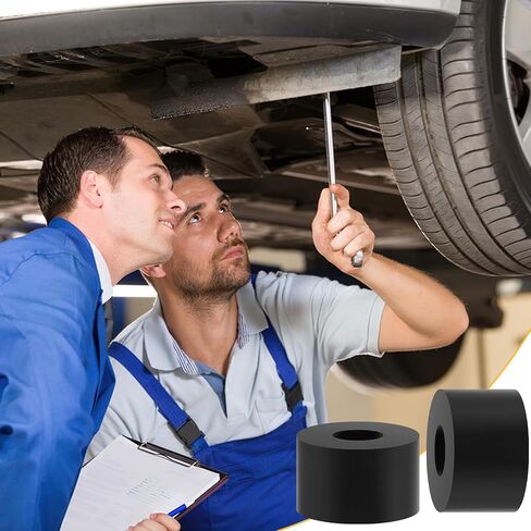 10pcs فواصل مطاطية متعددة الأغراض 1 بوصة OD x 3/8 بوصة معرف × 3/5 بوصة ، والبلاط المطاطي مضاد للاهتزاز غسالات سميكة للمنزل والسيارات ، ومسامير الملحقات المحرك ، والبراغي in Kuwait
