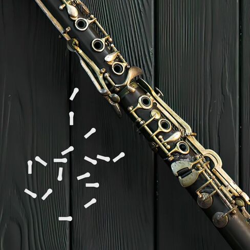 ملحقات Supvox Clarinet - شيك مفتاح XI قضبان توصيل Clarinet Kit 20pcs موصلات بلاستيكية للصيانة in Kuwait